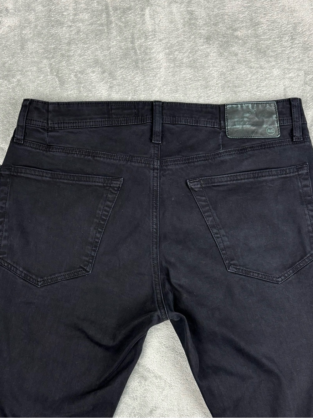AG Adriano Goldschmied Pants Mens 33X34 Black Tellis Modern Slim *Altered